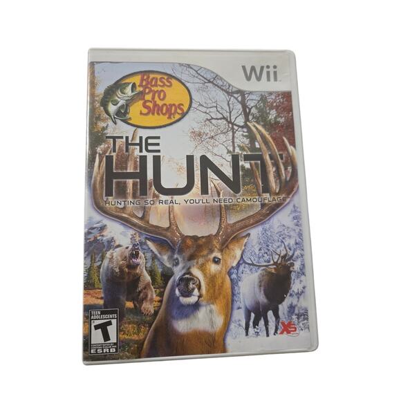 Bass Pro Shops: The Hunt (Nintendo Wii) – Complete with Case & Manual - Picture 1 of 3
